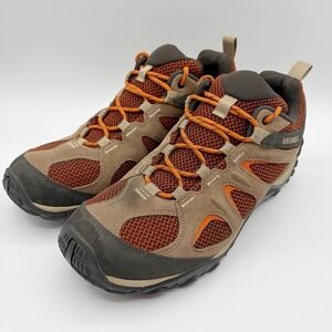 Merrell Yokota 2 Men's Waterproof Hiking Hunting Mountain Boot 10.5 Orange Tan